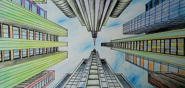 Gambar Pemandangan Satu Titik Hilang Gedung Gambar Pemandangan Satu Titik Hilang Gedung